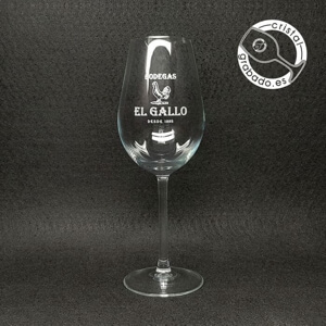 catavino alto personalizado logotipo bodegas el gallo